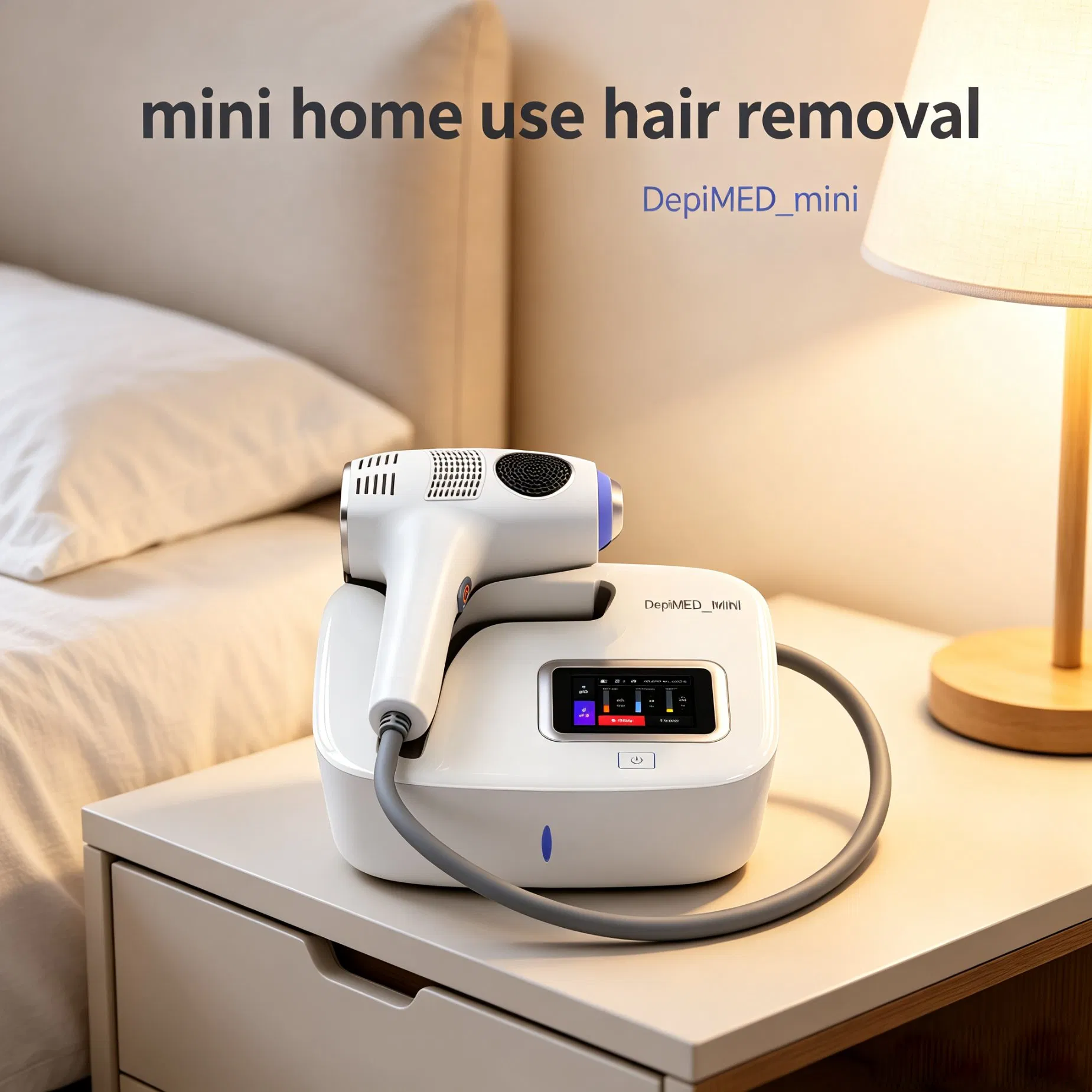 Portable Home Laser Hair Removal Machine Diode Laser Hair Removal Device for Men Women