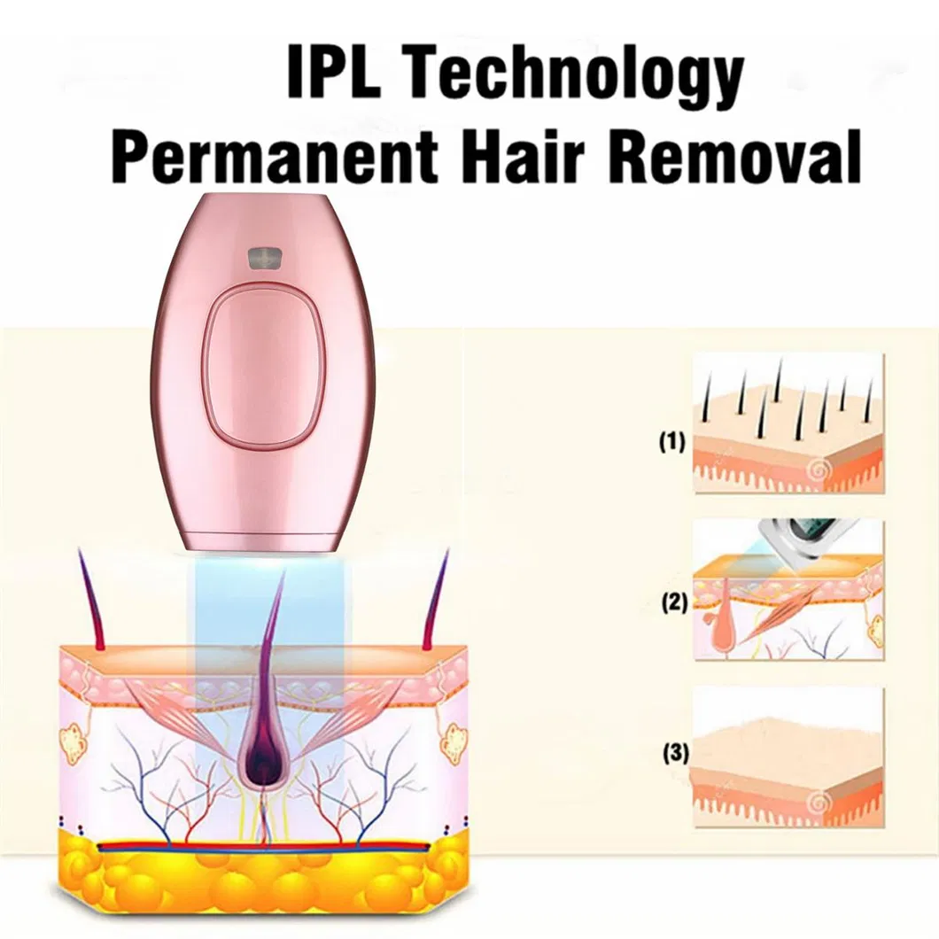 Casa 2 em 1 Mini Elétrico Portátil Depilador IPL Maquiagem Removedor de Pelos Corporais Remoção de Pelos Faciais Epilador