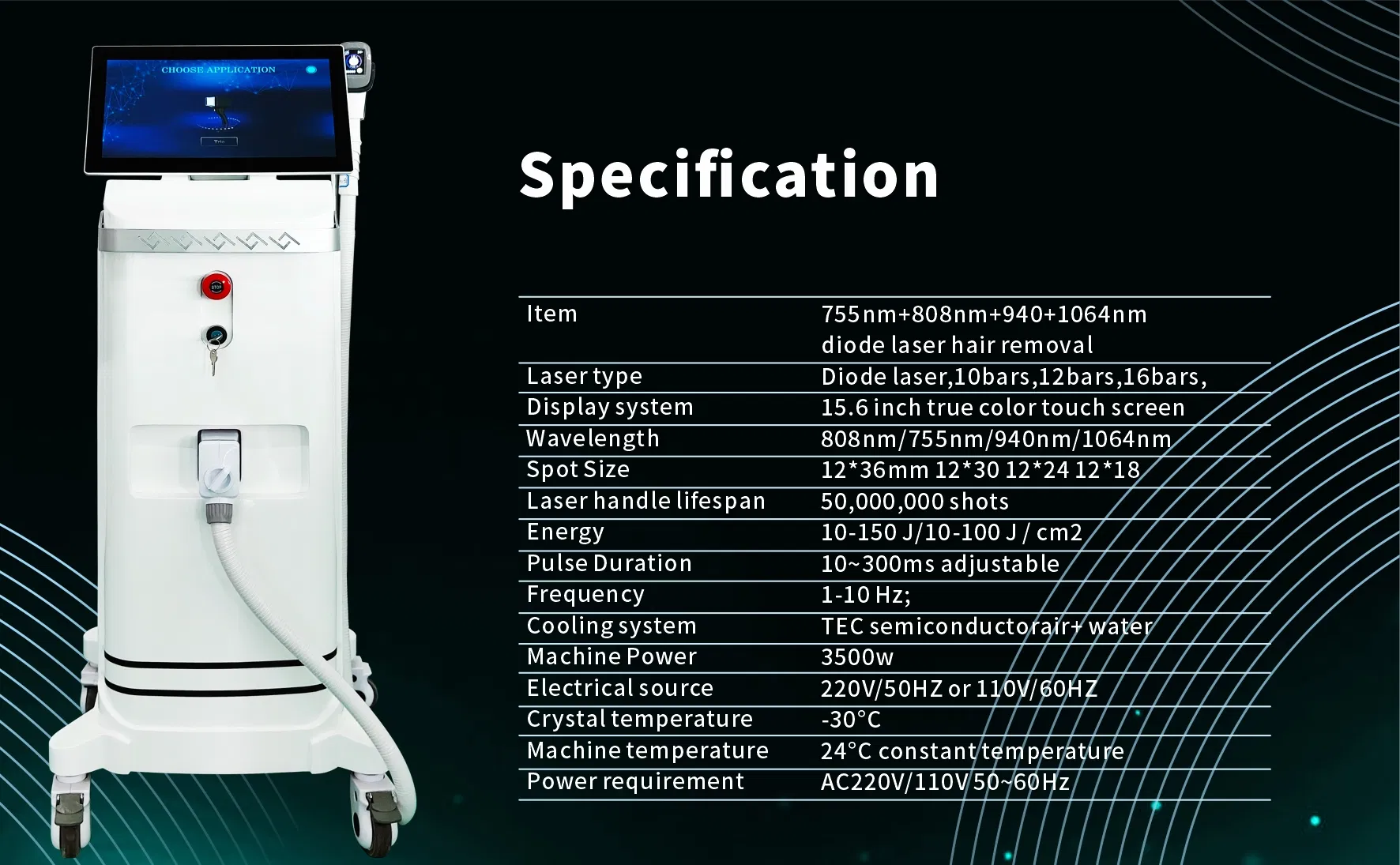 Detalhe do Laser 9