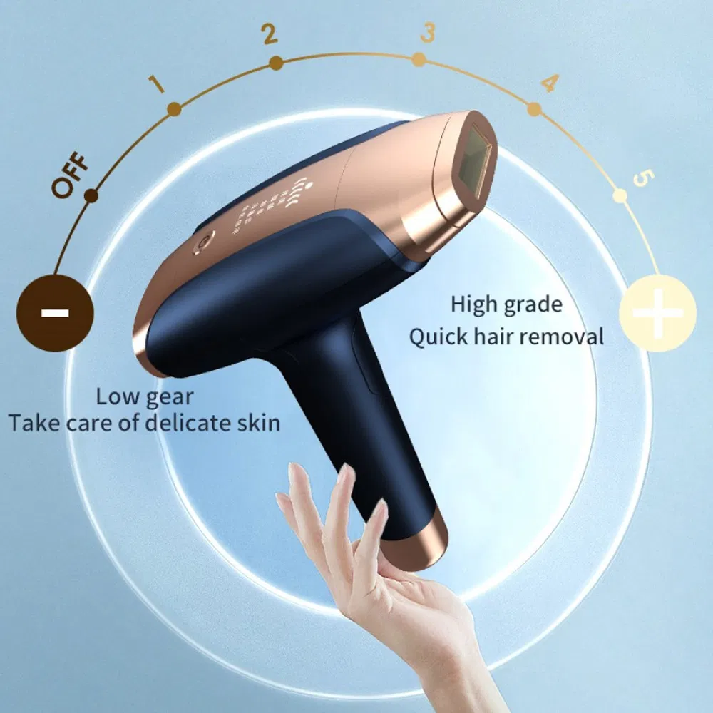 Depiladora a laser IPL recarregável 3 em 1 instrumento de remoção de pelos indolor permanente epilador elétrico