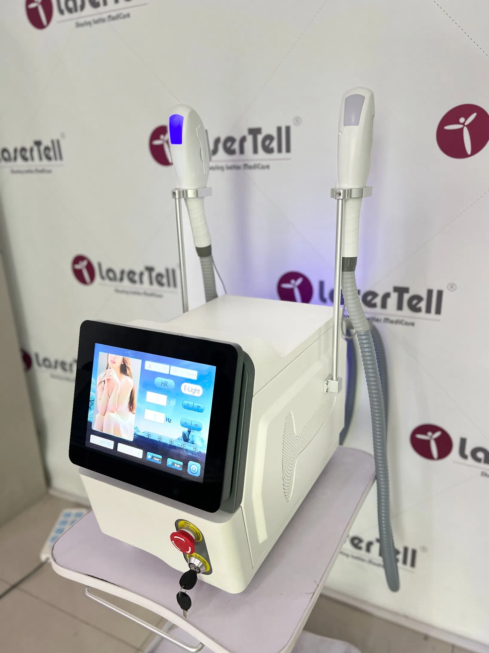 Smart IPL Hair Removal Device - Home Use, 5 Intensity Levels, Permanent Results, Easy to Operate