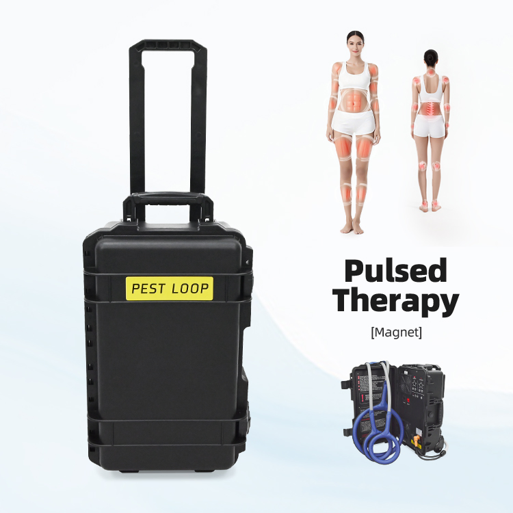 Máquina de Terapia Magnética Pemf Portátil de Alta Intensidade Dispositivo de Alívio da Dor Eletromagnético