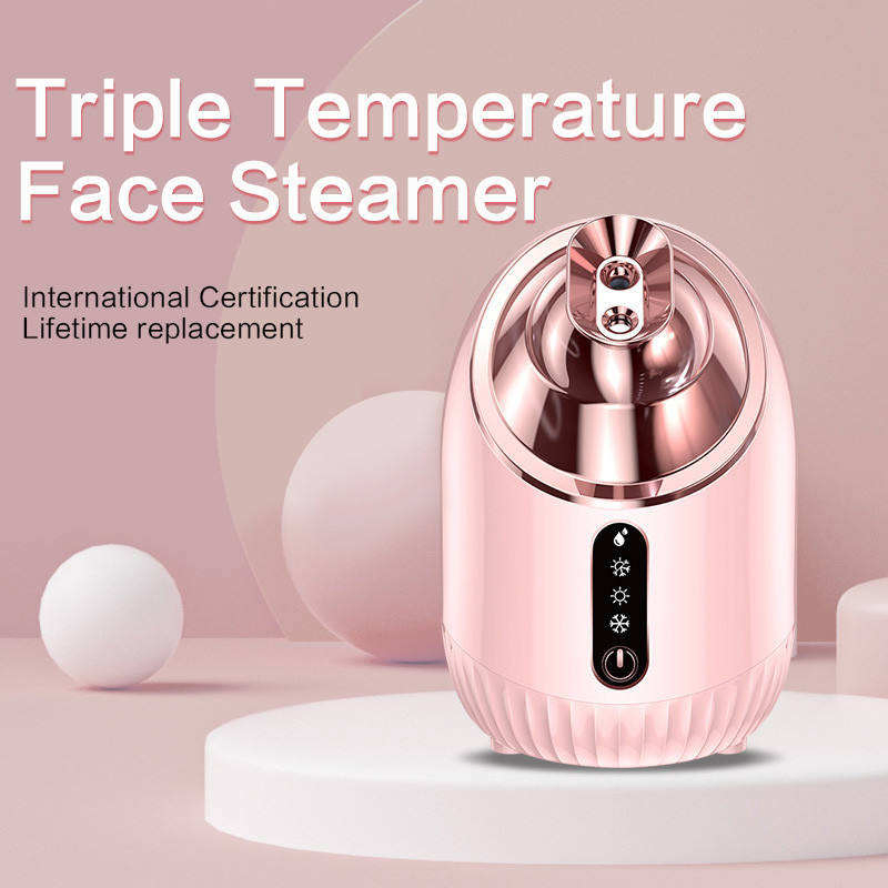 Atacado OEM 240ml Vaporizador Facial Nano Iônico Quente Frio Hidratação Profunda Dispositivo de Beleza SPA