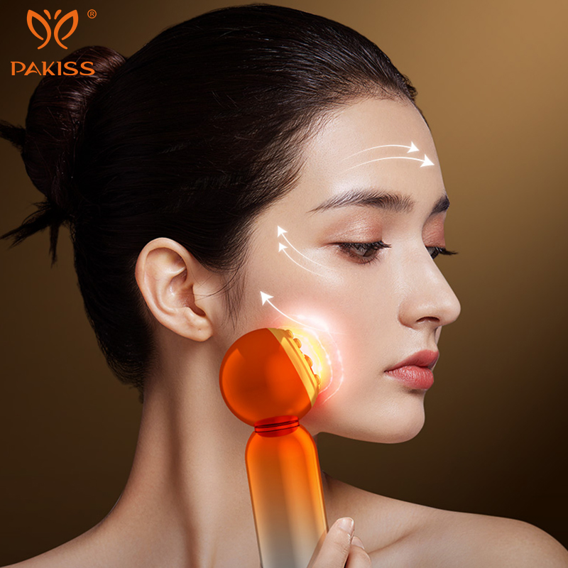 Dispositivo de Lifting Facial Pakiss 3-in-1 com Terapia de Luz LED + EMS + RF