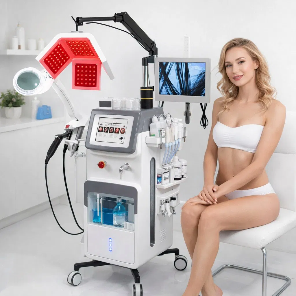 Dispositivo de Laser de Terapia Fotodinâmica Profissional Promove o Crescimento Capilar e Previne a Queda de Cabelo para Cabelos Mais Fortes e Saudáveis