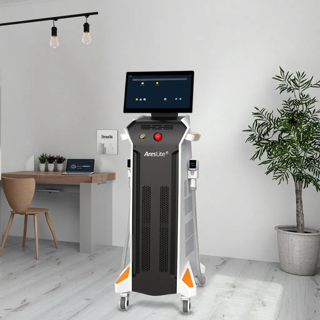 Máquina de Laser Diode para Remoção de Pelo a Laser Profissional e Indolor Equipamento para Salão de Beleza