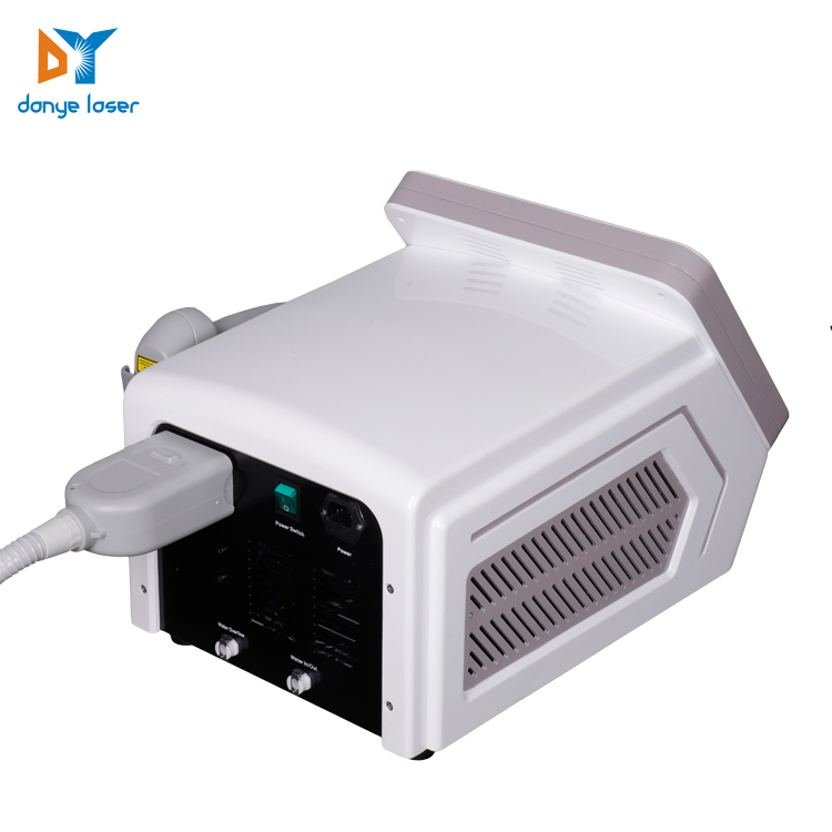 Dispositivo de Remoção de Cabelo a Laser Portátil da Alemanha para Hospitais Médicos 600W Tripla Onda 755 808 1064