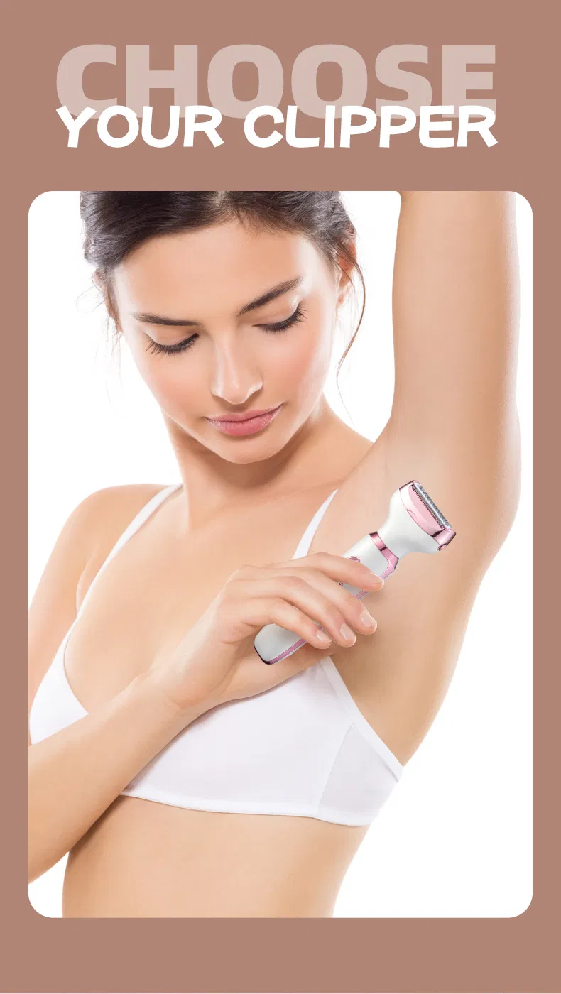 Aparador Elétrico Feminino para Cuidados Íntimos, Tudo-em-Um para Mulheres, Pelos de Axila