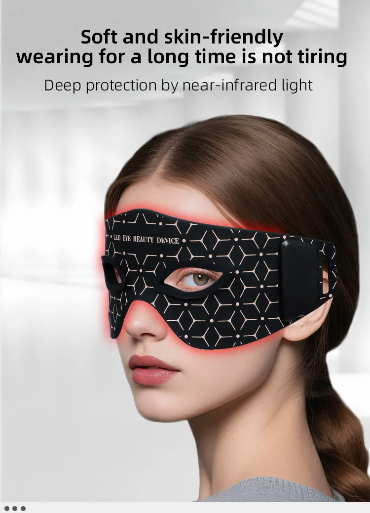Dispositivo de Máscara Facial para Terapia de Luz Vermelha LED
