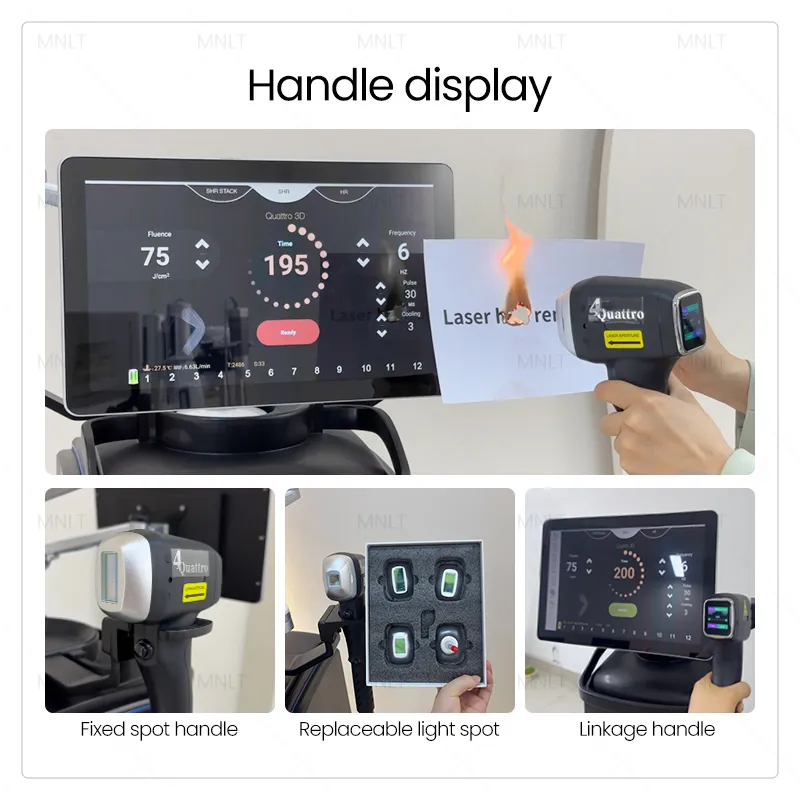 Equipamento de Beleza para Remoção de Cabelo com Laser Diode Médico para Salão de Beleza