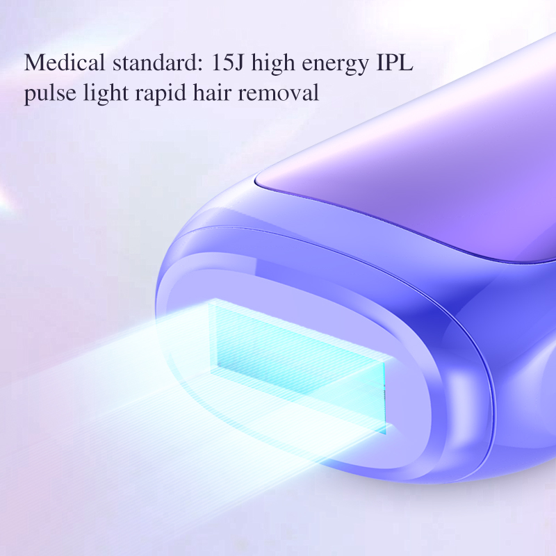 Dispositivo Mini Portátil de Remoção de Pelos por IPL com Resfriamento para Uso Doméstico