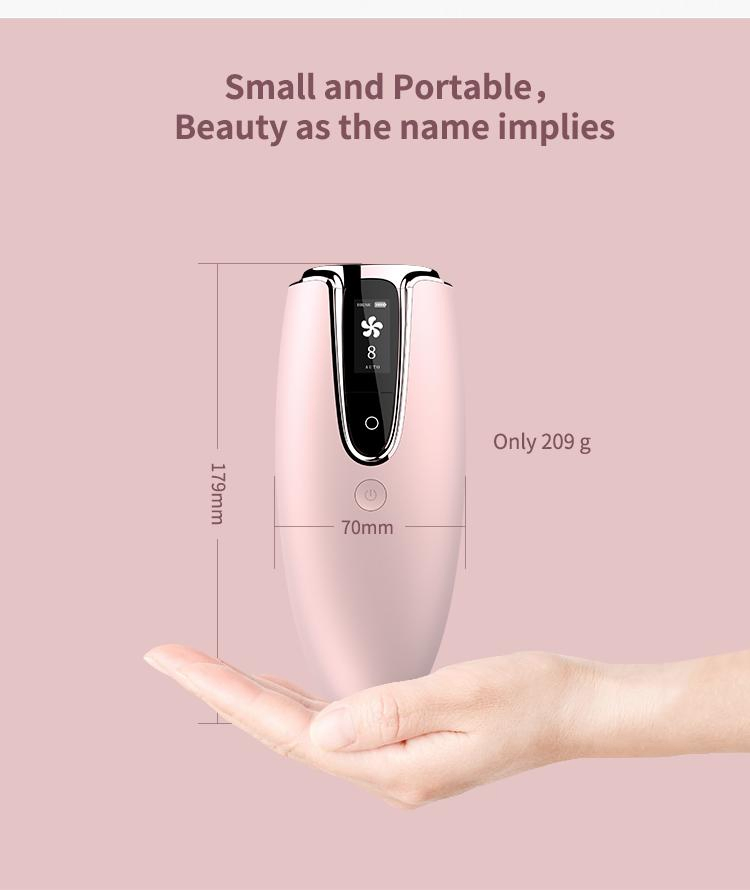 Removedor permanente profissional indolor em casa dispositivo de epilação a laser IPL para mulheres