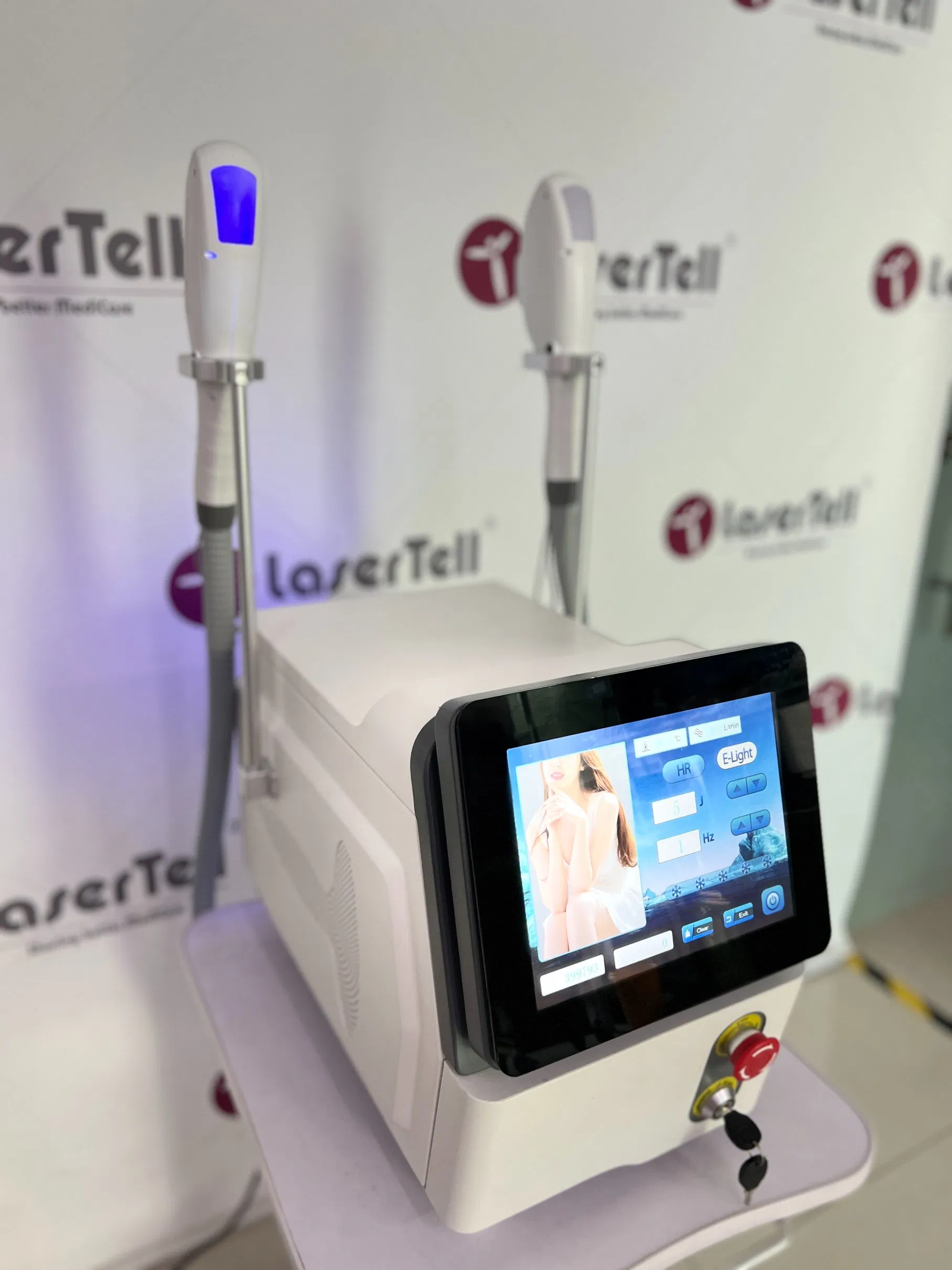 Smart IPL Hair Removal Device - Home Use, 5 Intensity Levels, Permanent Results, Easy to Operate