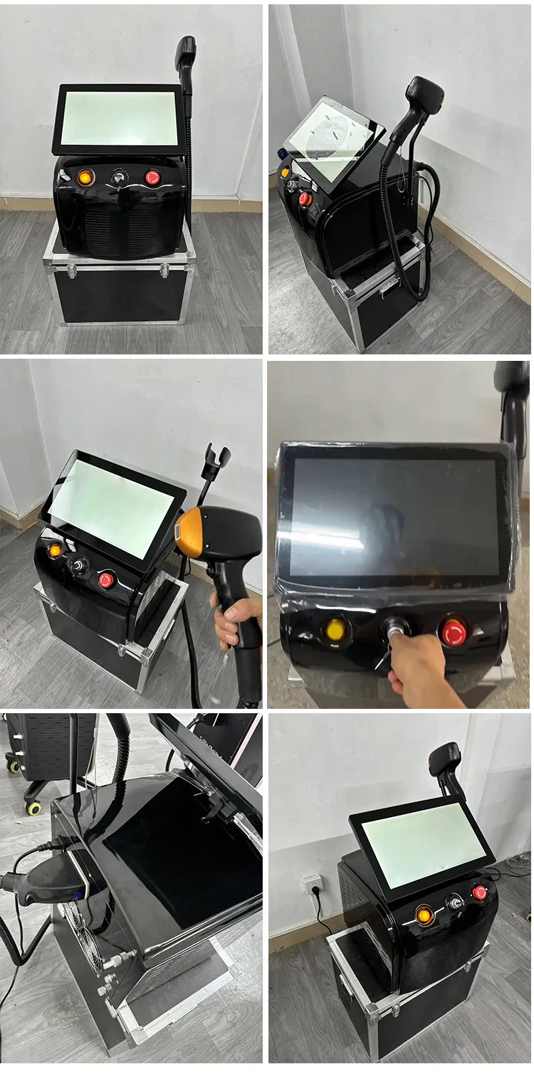 Resultados antes e depois da remoção de pelos