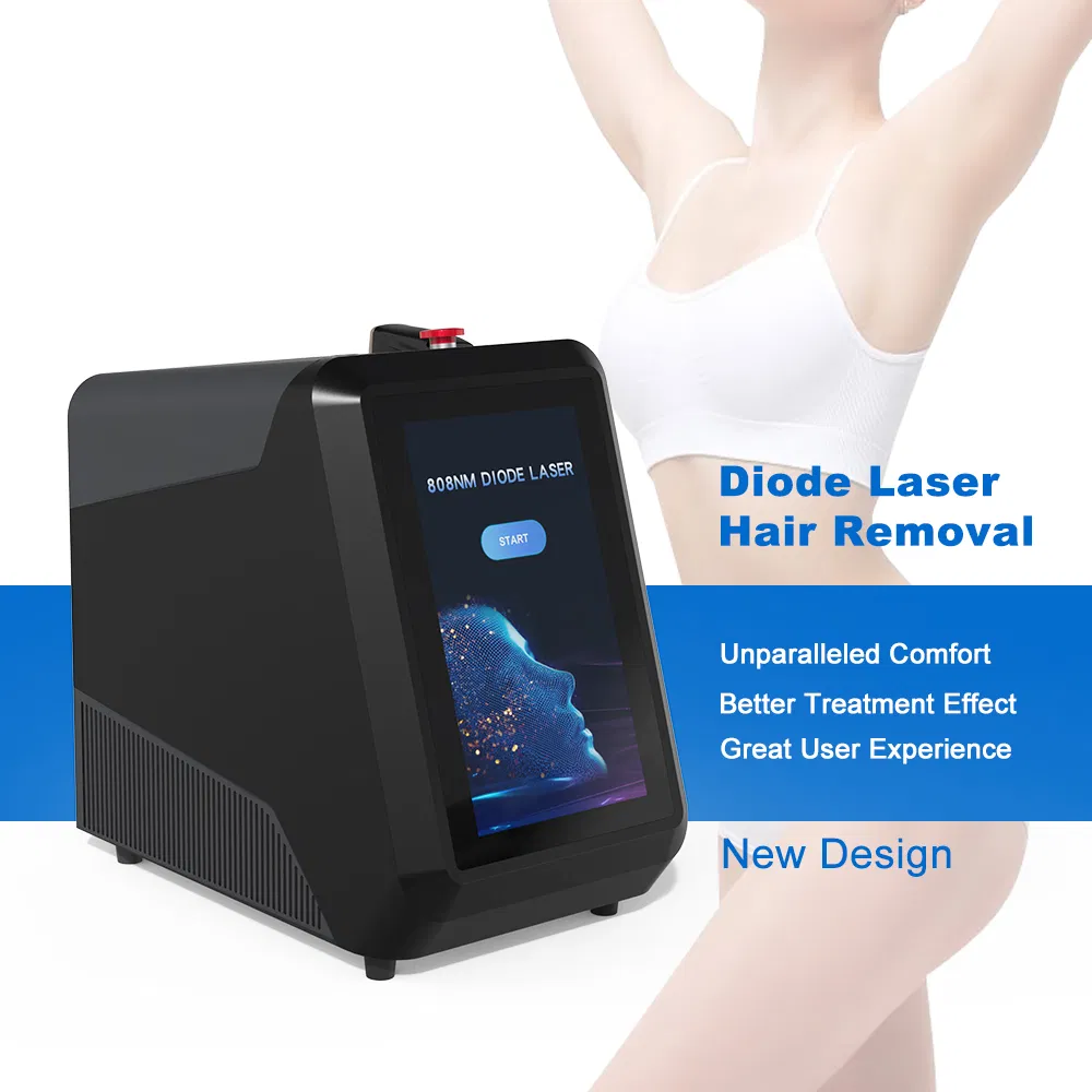 Equipamento Médico OEM ODM Laser de Diodo 755 808 940 1064nm 4 Comprimento de Onda Equipamento de Remoção de Cabelo a Laser para Salão de Beleza