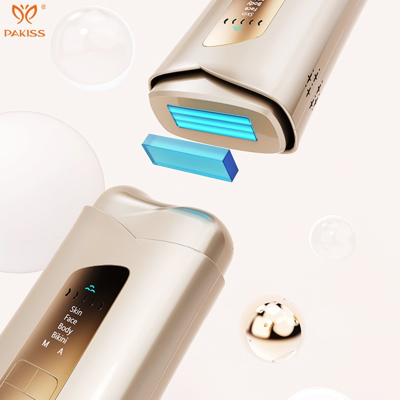 Dispositivo de Rejuvenescimento de Pele a Laser Indolor e Remoção de Pelos, Epilador Eletrônico IPL para Uso Doméstico