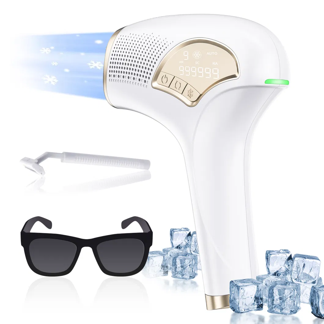 Dispositivo de Remoção de Pelos a Laser IPL Frio e Indolor