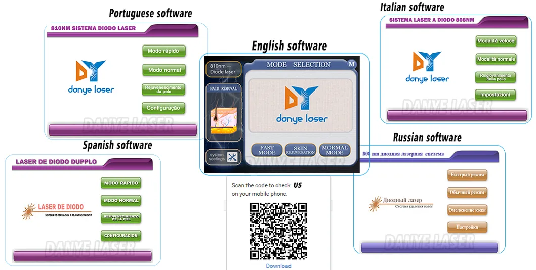 Interface de Vários Idiomas