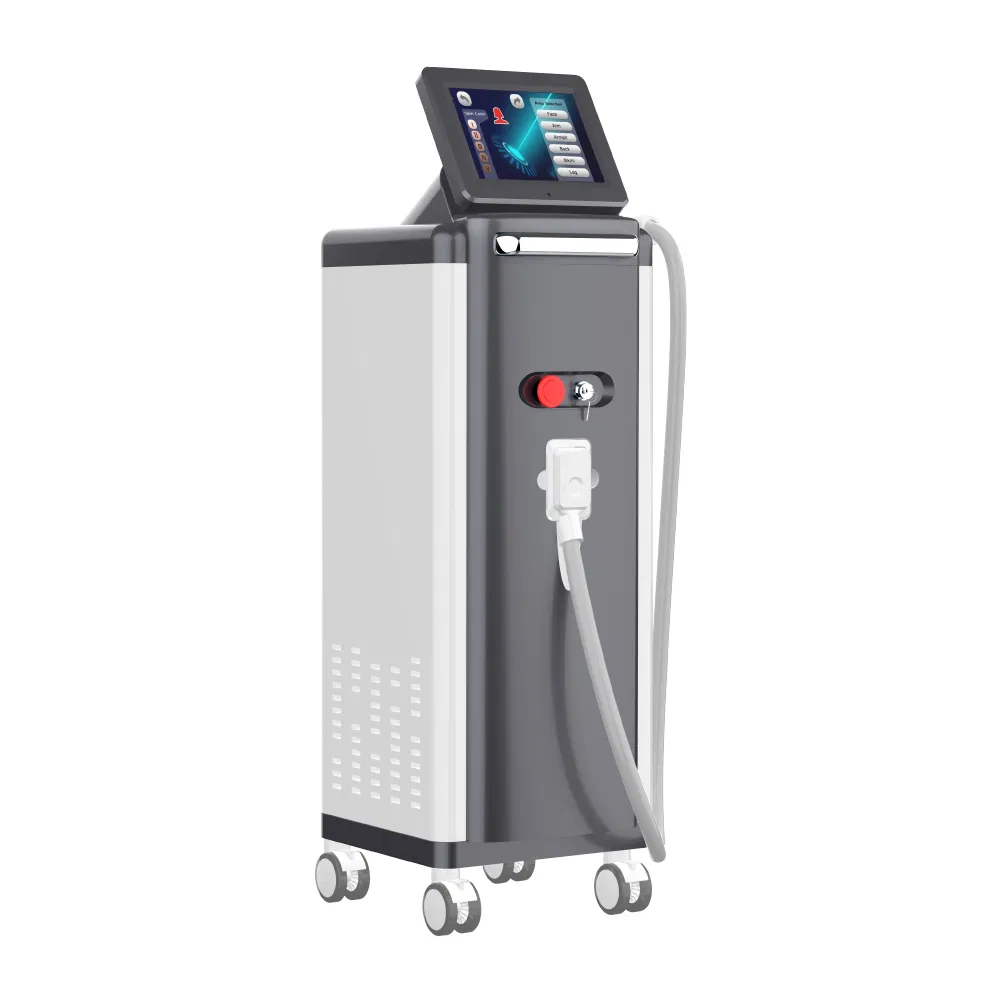 Dispositivo de Epilação a Laser Alexandrite 808nm Dispositivo de Remoção de Pelo a Diode Permanente