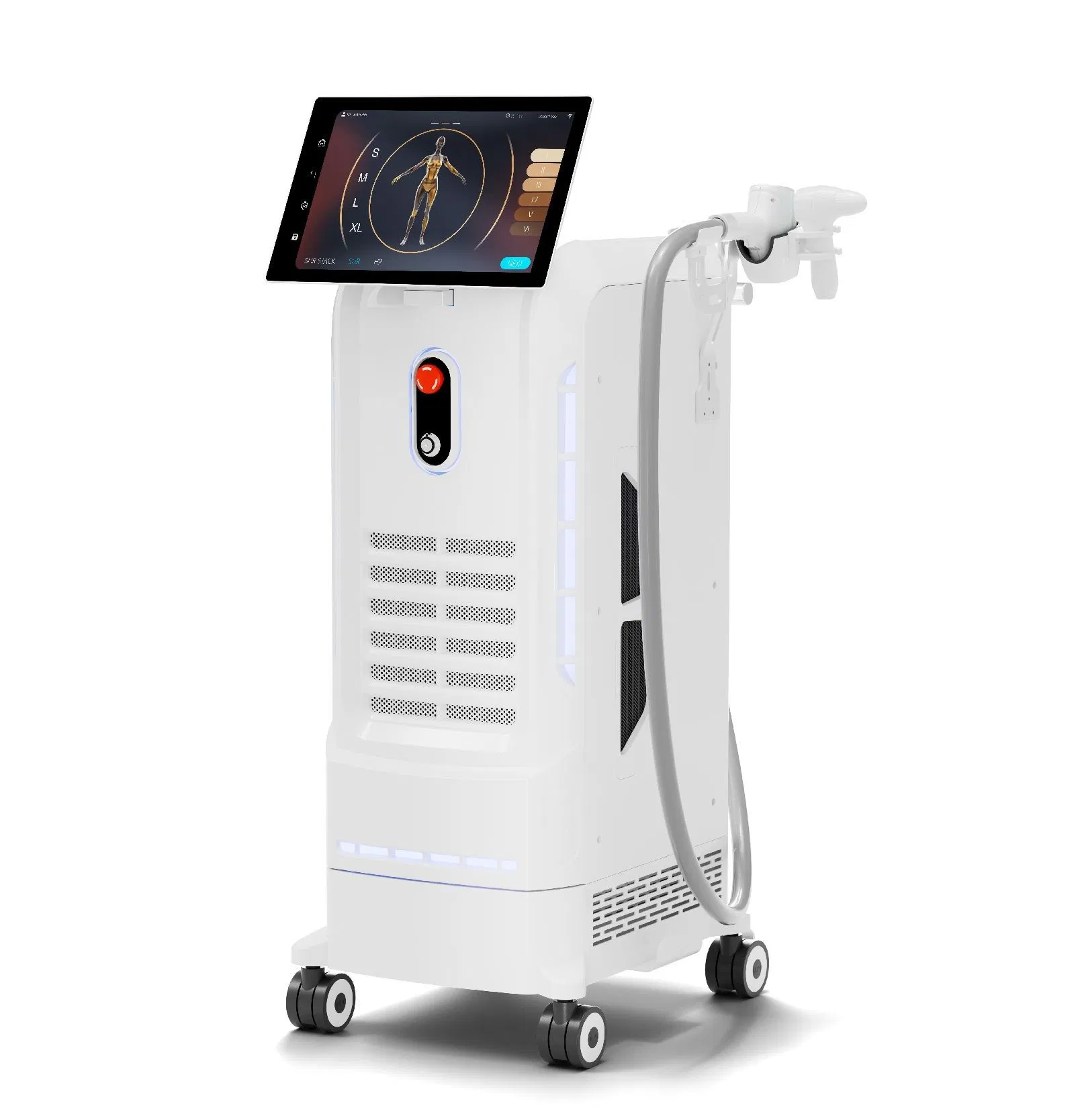 Máquina Profissional 3-in-1 de Remoção de Pelo a Laser com 755 808 1064nm