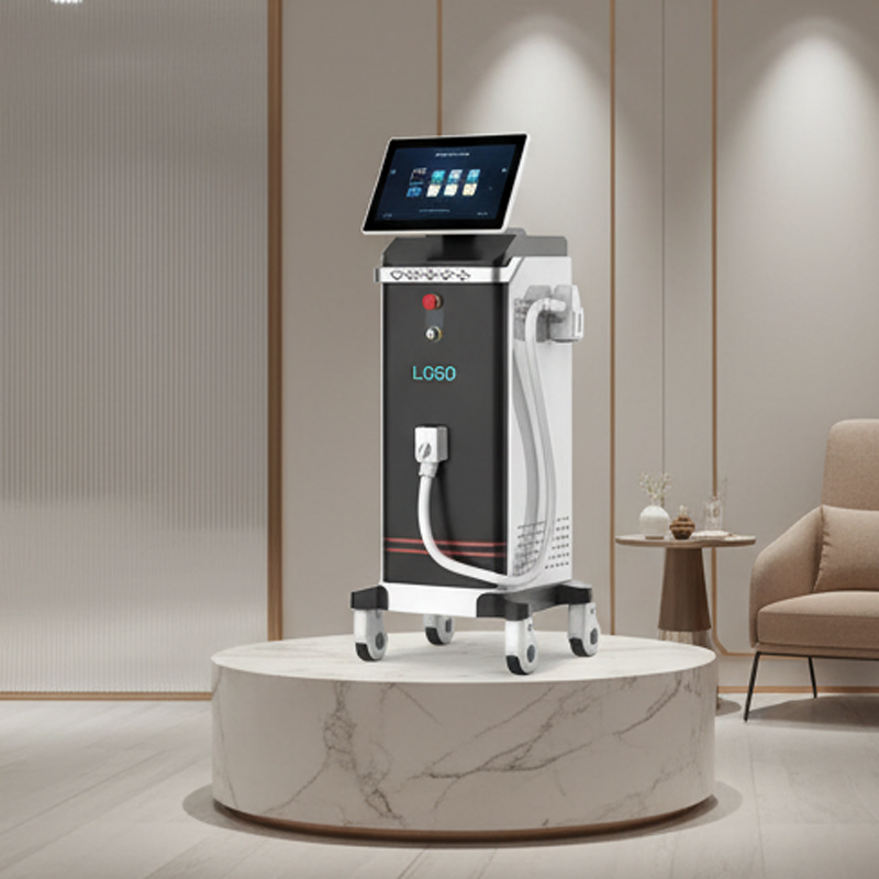 Máquina Profissional 808nm de Remoção de Pelos a Laser Diode para Salão de Beleza Certificada CE