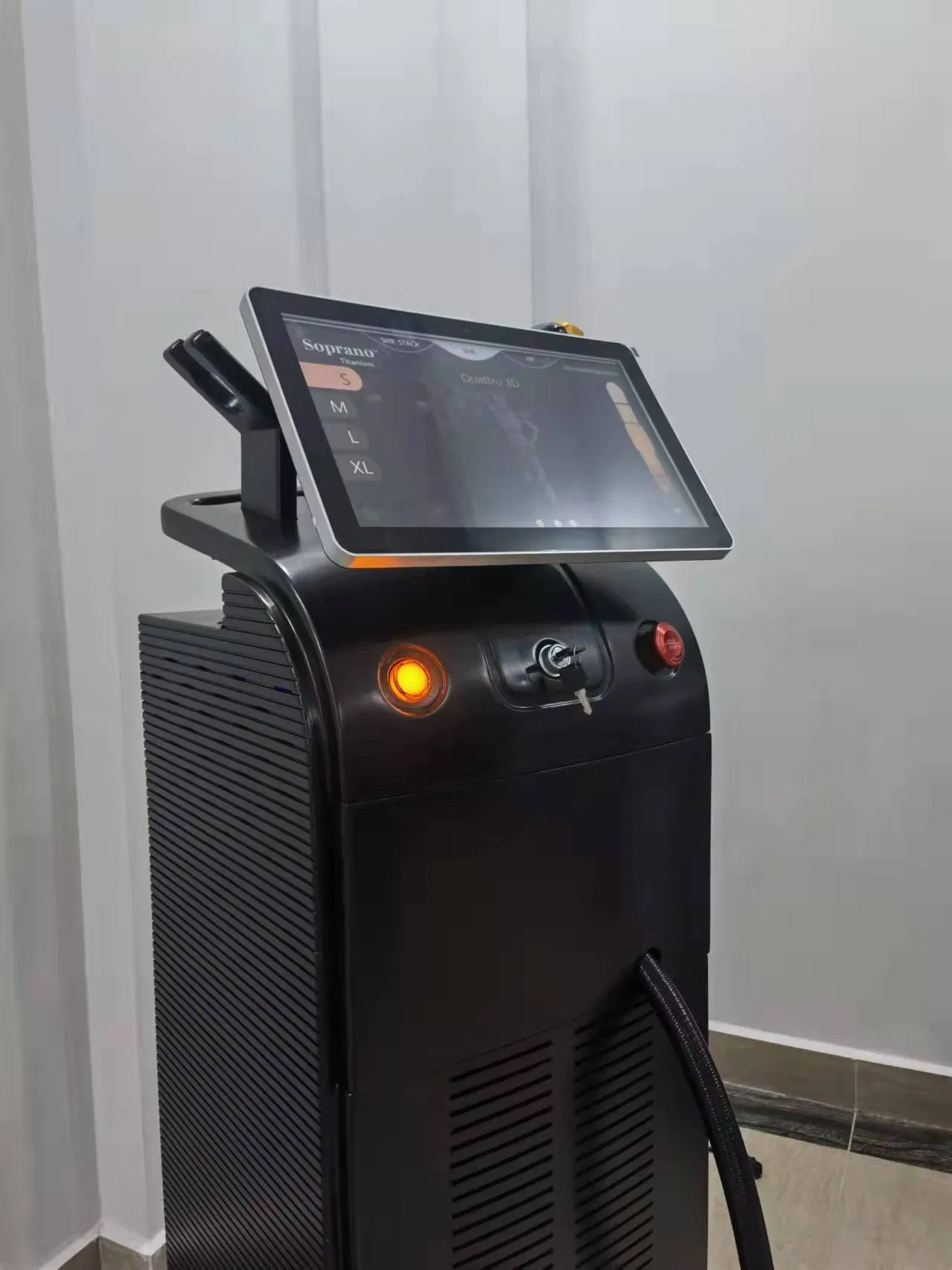 Máquina de Remoção de Cabelo a Laser de Titânio Cj 755 808 1064nm 3 Dispositivo de Remoção de Cabelo a Laser Permanente