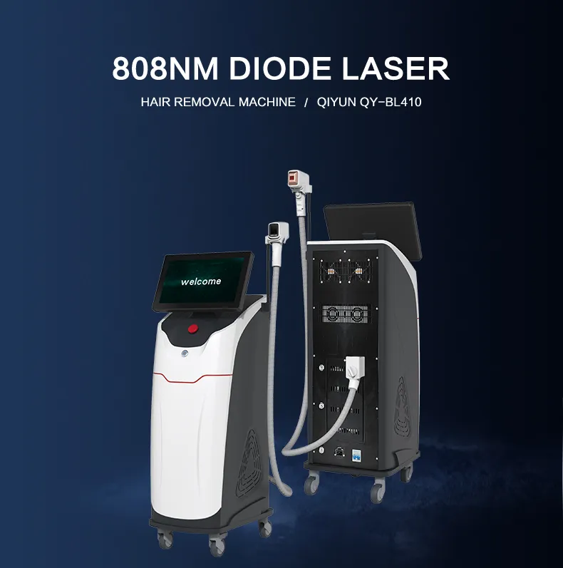 Último 3 Equipamento de Salão de Beleza para Remoção de Pelo a Laser de Diodo de Comprimento de Onda