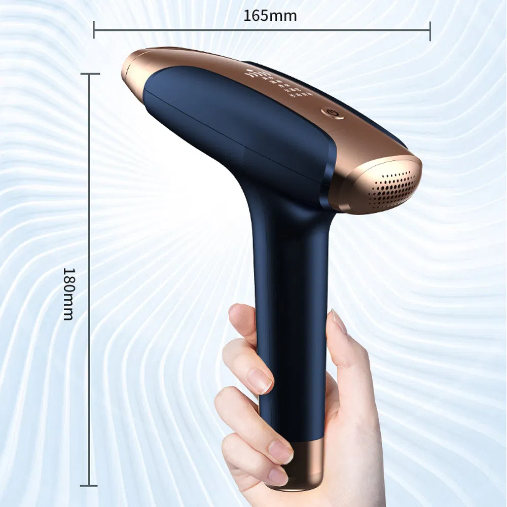 Depiladora a laser IPL recarregável 3 em 1 instrumento de remoção de pelos indolor permanente epilador elétrico