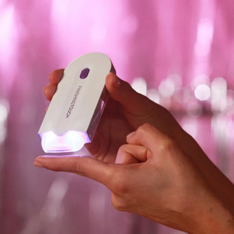 Epilador facial portátil personalizado para mulheres, epilador para partes íntimas
