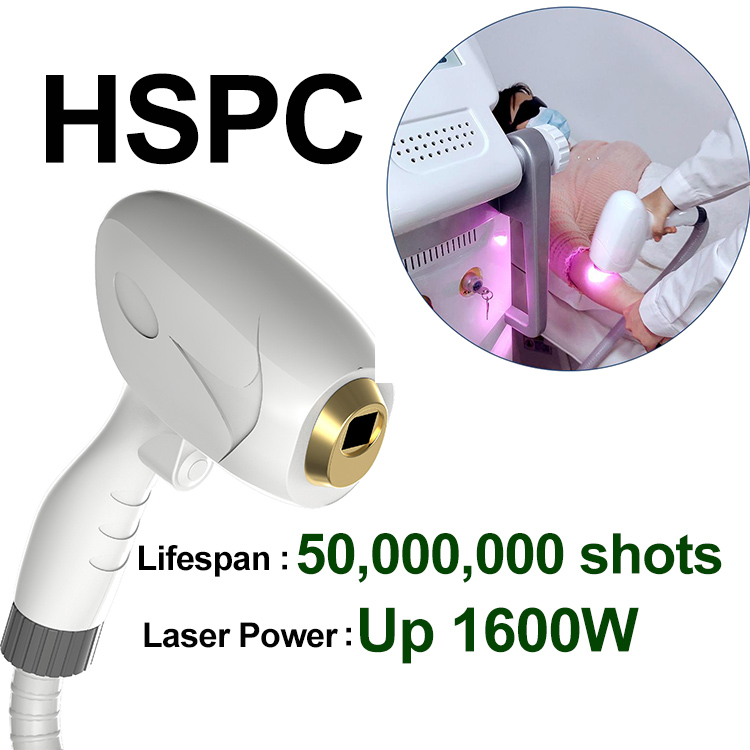 IPL Profissional Luz Intensa Pulsada 5 In1 IPL+Hr+Laser ND: YAG+ Laser de Diodo+ RF Dispositivo de Remoção de Pelos IPL