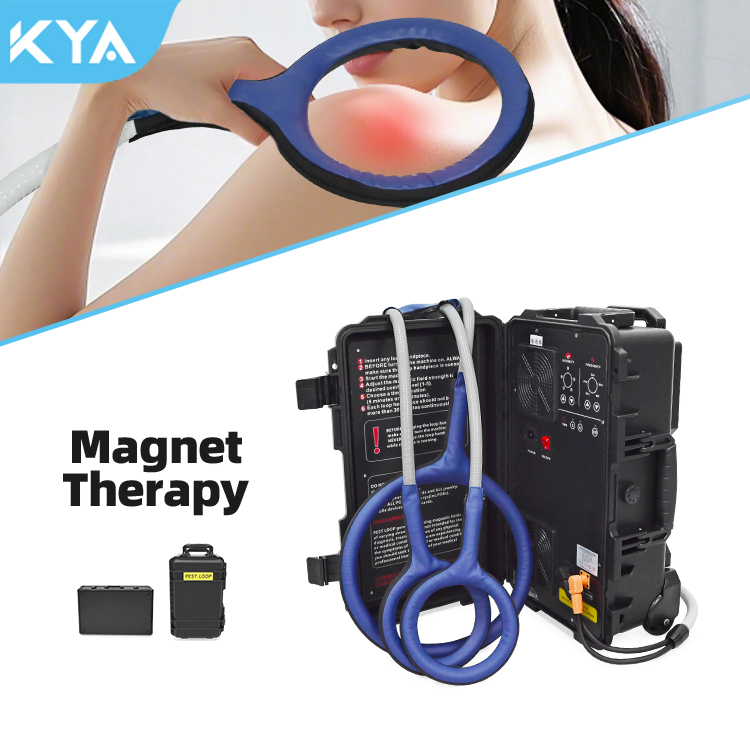 Máquina de Terapia Magnética Pemf Portátil de Alta Intensidade Dispositivo de Alívio da Dor Eletromagnético