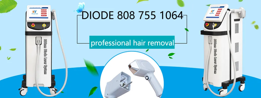 Dispositivo de Remoção de Pelo de Ondas Mistas de Alta Potência 755 808 1064nm Indolor Permanente