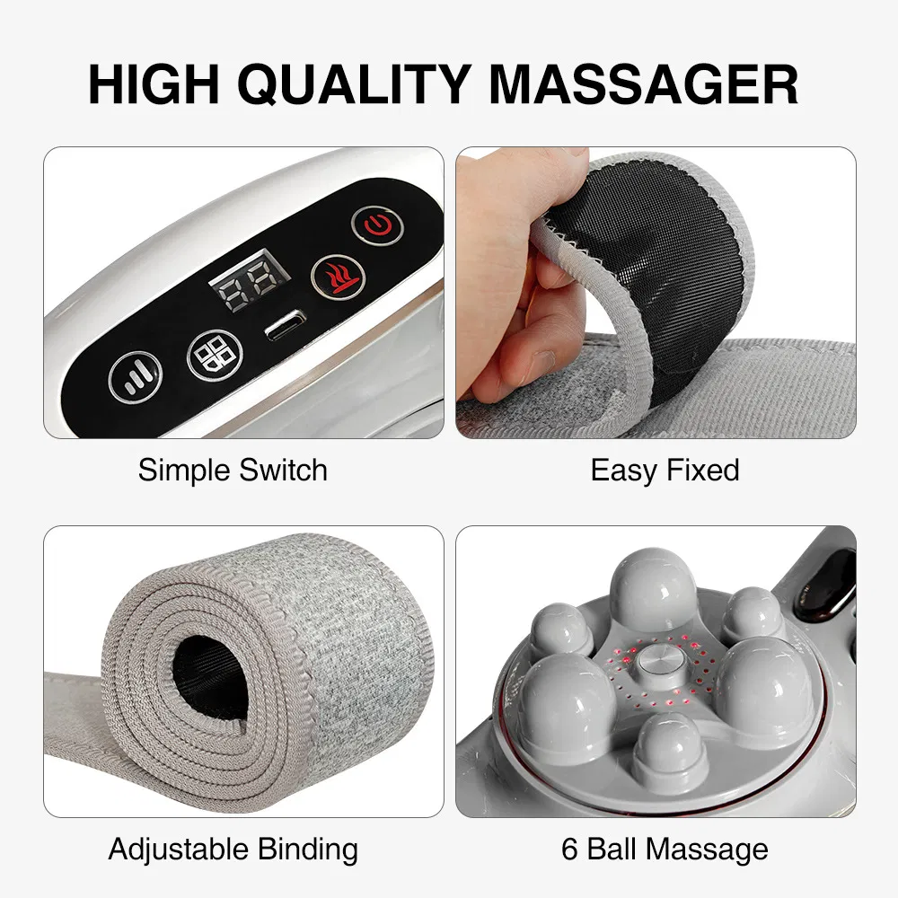 Instrumento de Amassamento Abdominal Dispositivo de Massagem para a Barriga Massajador Abdominal