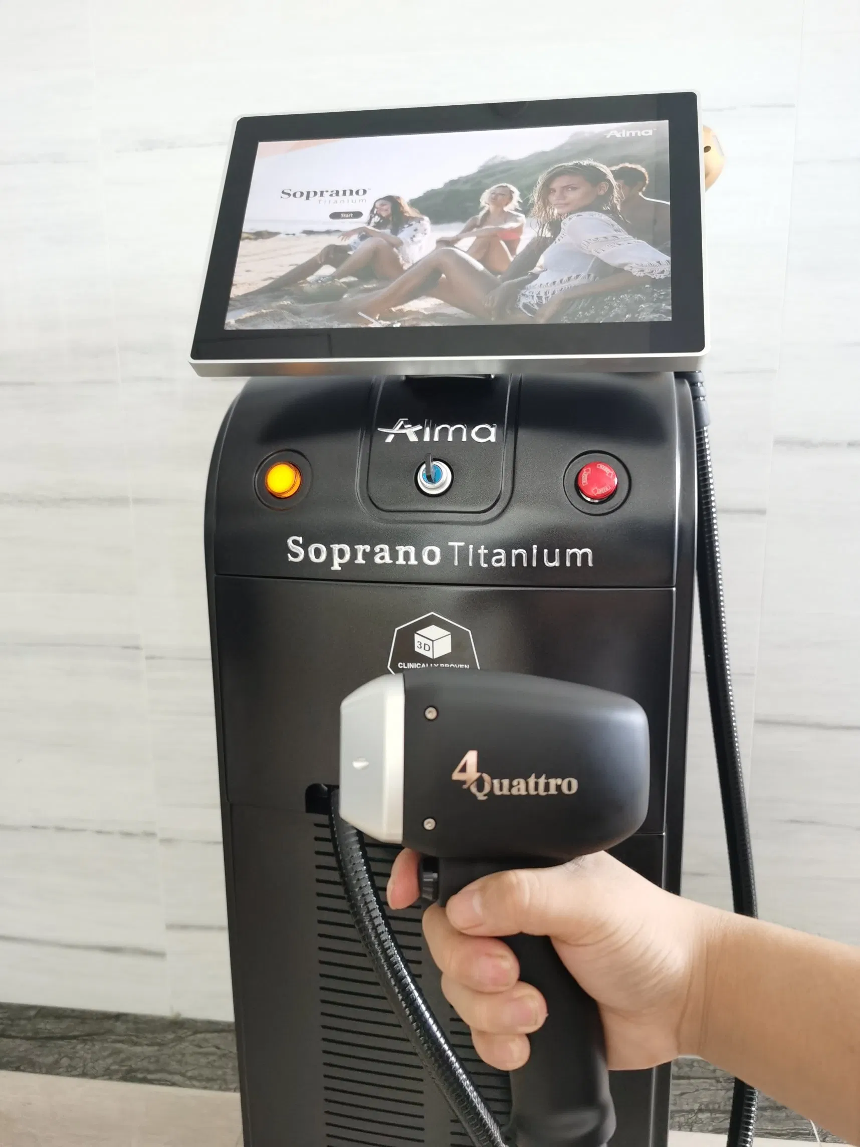 Remoção de Cabelo a Laser Epilador 808nm Laser de Diodo