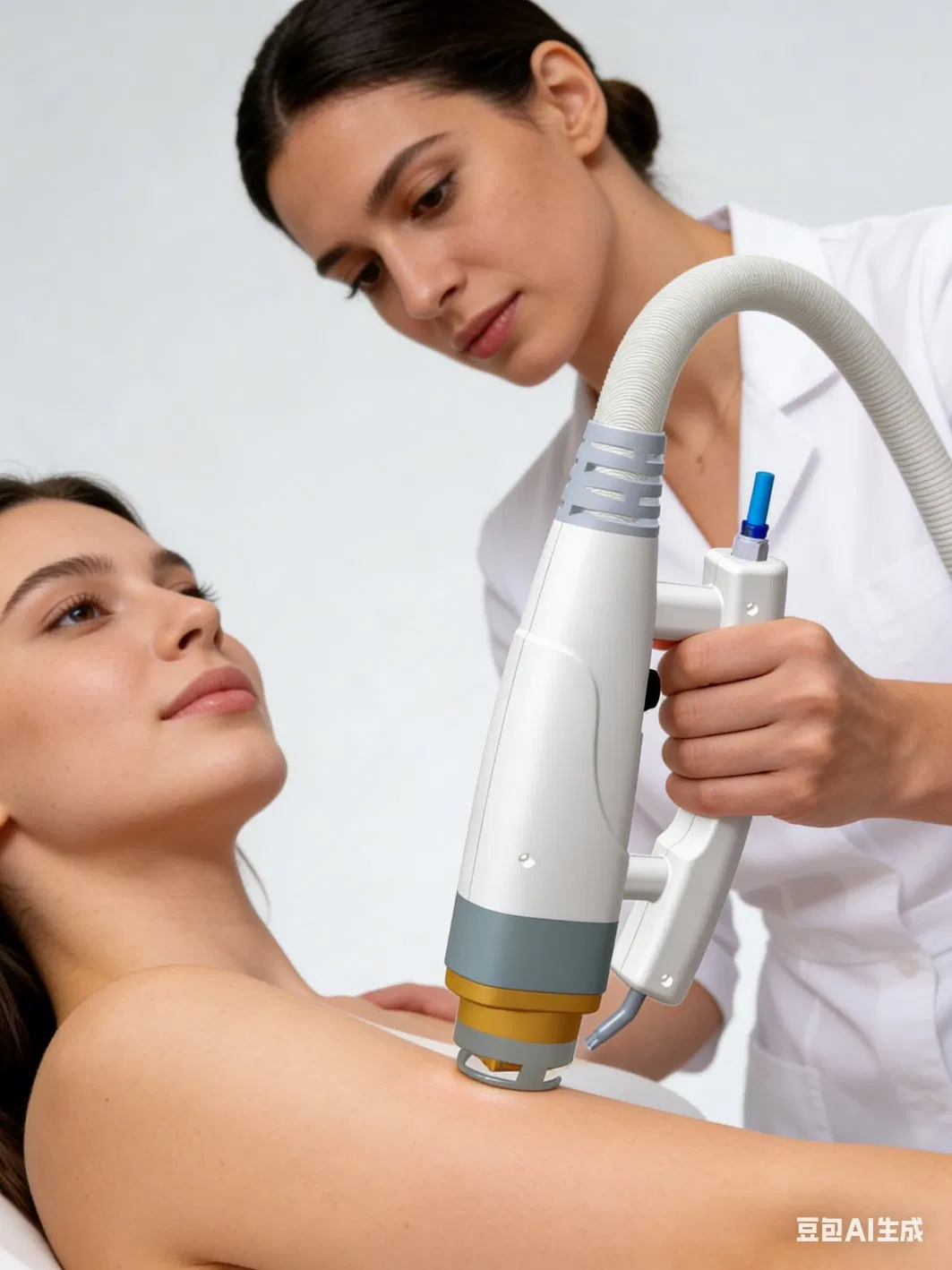Máquina Profissional de Remoção de Pêlos a Laser Alexandrite Sem Contato 755nm para Estética Médica, Pigmentação e Rejuvenescimento da Pele