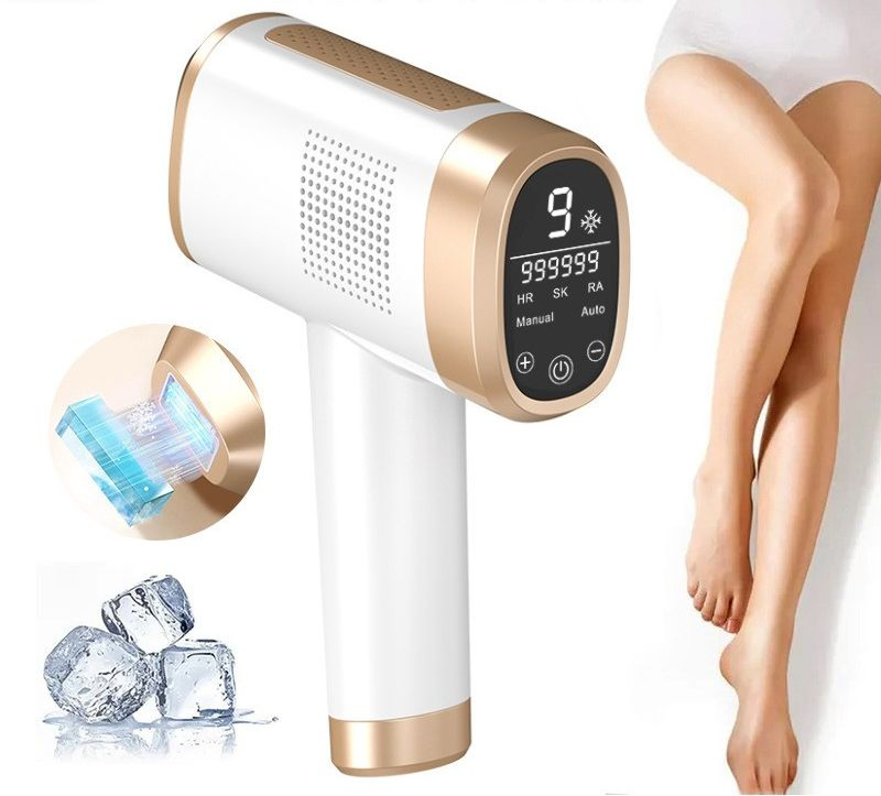Portable Ice Hair Reduction Laser Hair Removal Beauty Device at-Home
