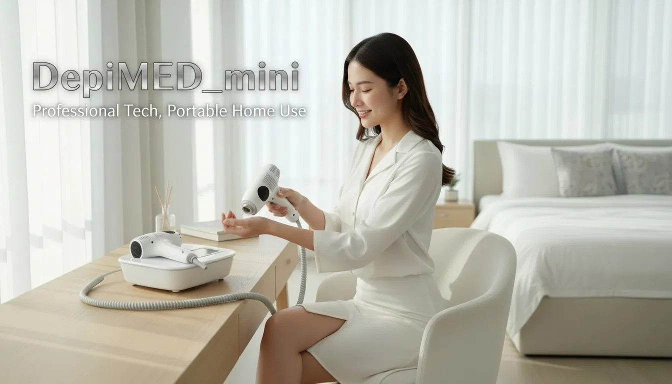OEM ODM Home Use Diode Laser Hair Removal Machine Portable Personal Laser Beauty Device