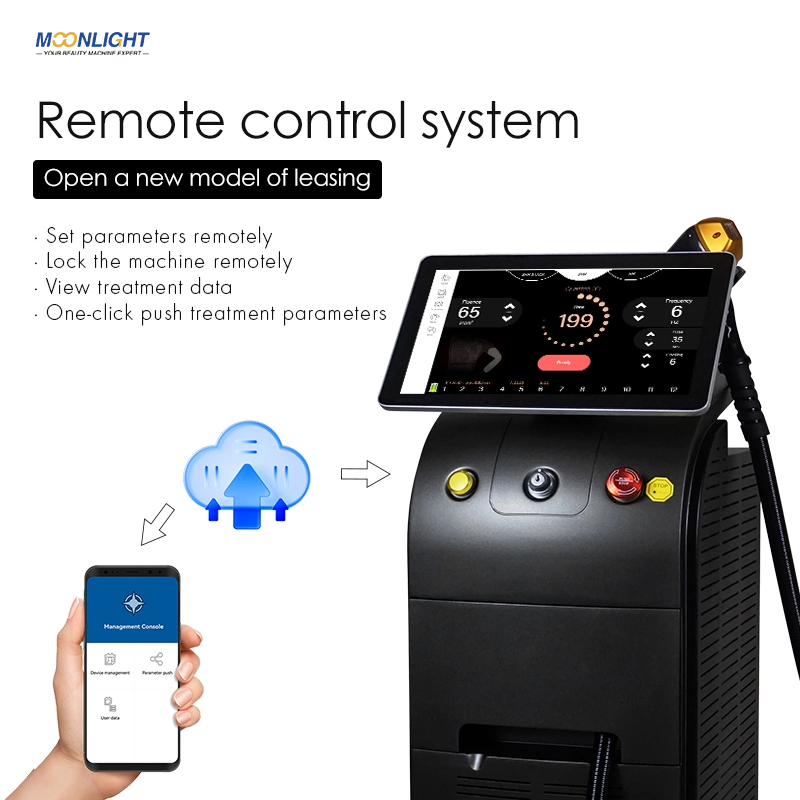 Epilador a laser médico OEM/ODM Depilação a laser Equipamento de beleza para salão com cabeçotes duplos/únicos 1600-2400W Máquina de remoção de pelos a laser diodo CE FDA