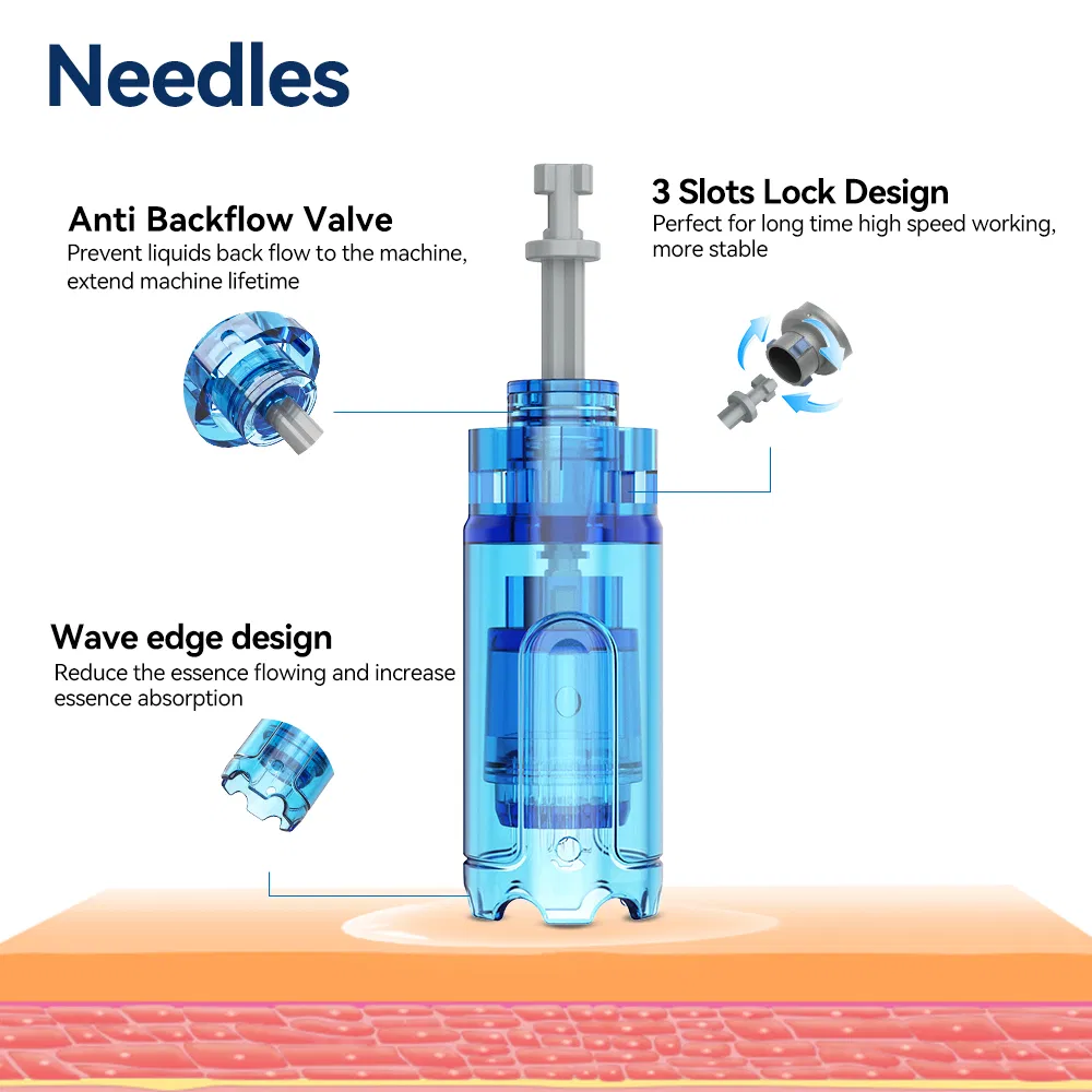 Dispositivo Avançado de Microneedling para Redução de Rugas e Crescimento Capilar