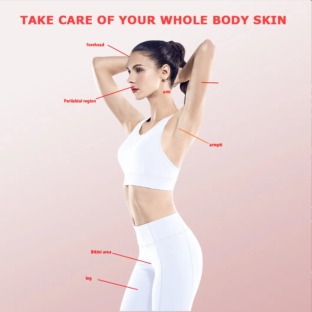 2 em 1 Ferramentas de Remoção de Pelos Indolores Cortador Facial Elétrico Epilador