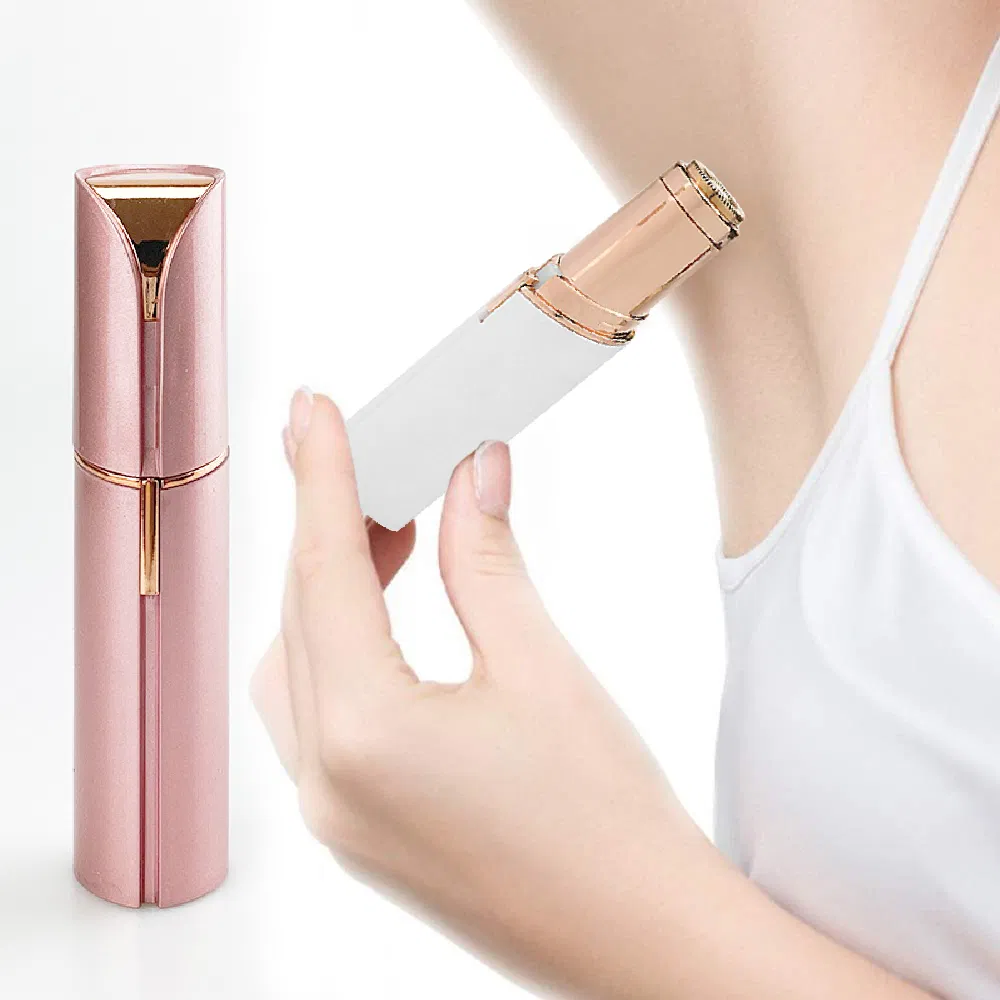 Melhor Vendedor Caneta Portátil Mini Removedor de Pelos de Sobrancelha Recarregável Elétrico para Mulheres Aparador de Sobrancelhas