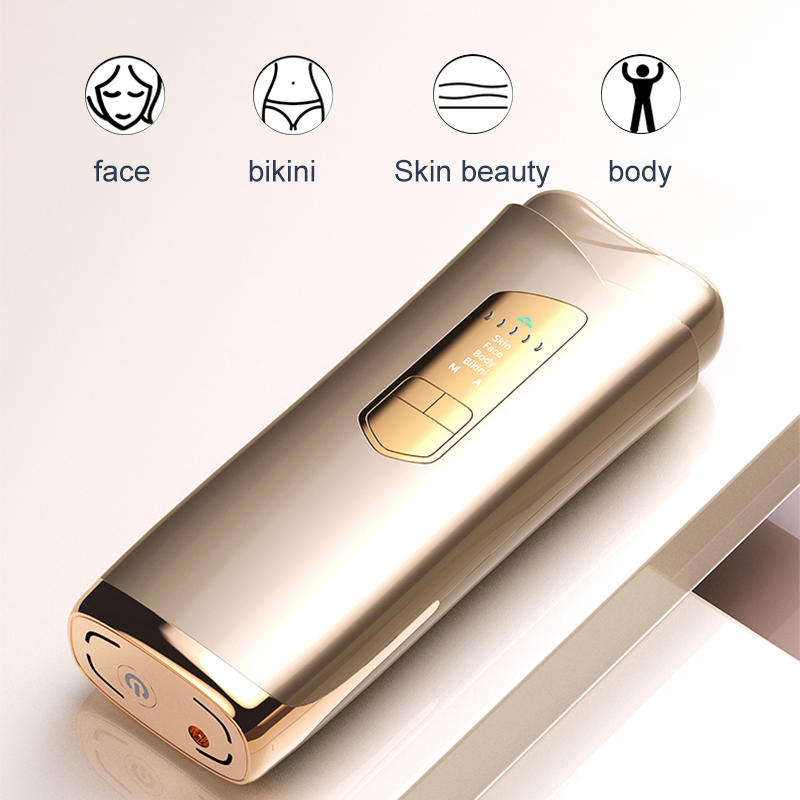 Máquina de Beleza Portátil para Depilação Indolor Multifuncional Dispositivo de Remoção de Pelos a Laser IPL
