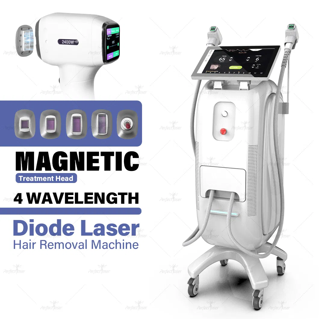 1064nm Remoção de Pelo com Laser de Alta Potência 808nm Dispositivo de Beleza