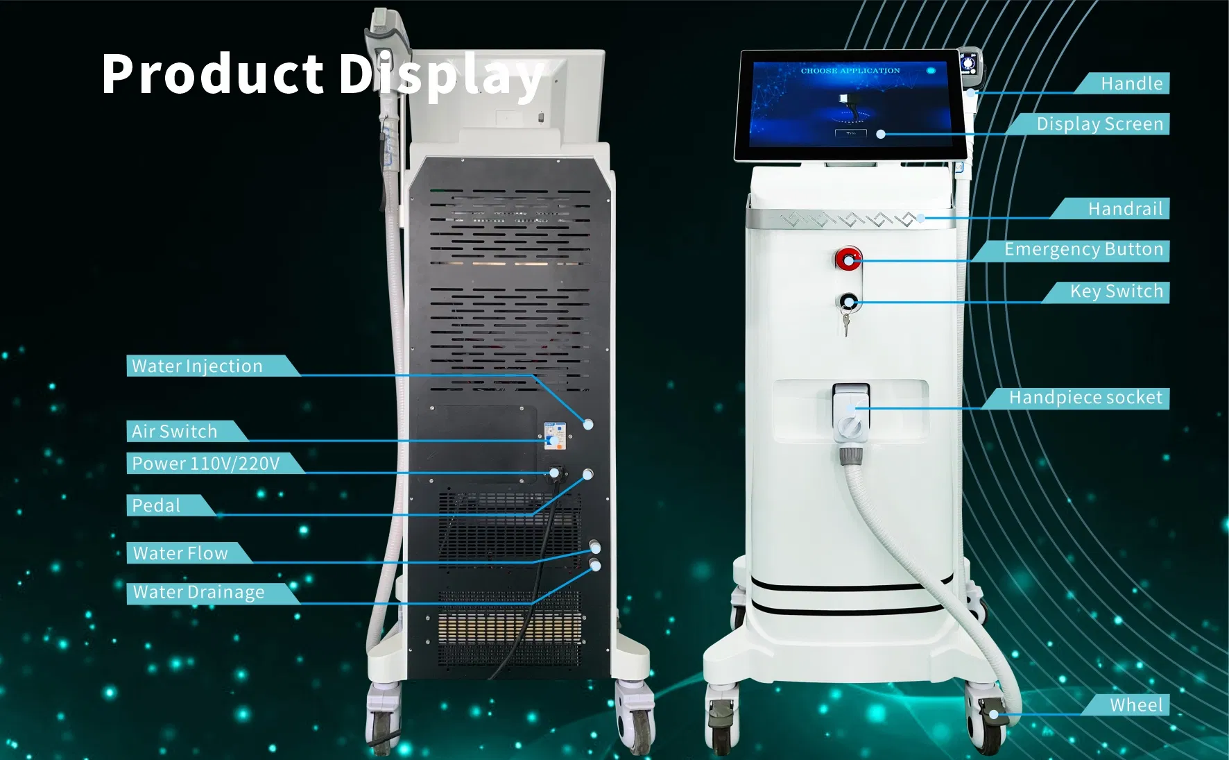 Detalhe do Laser 8