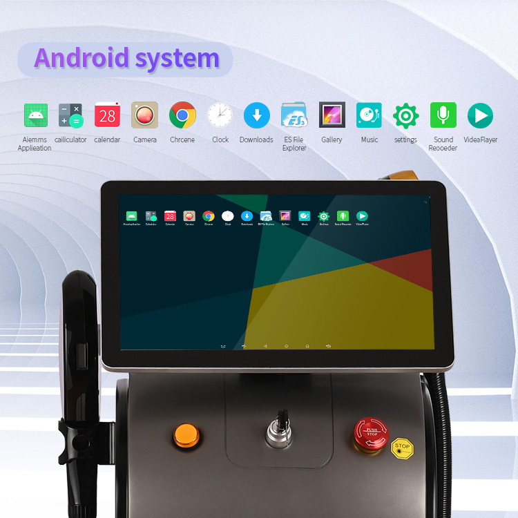 Dispositivo de Remoção de Pelo a Laser de Diodo IPL UK 2in1