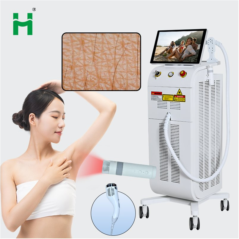 Máquina de Depilação a Laser Diode de Grau Profissional Popular Ótima para Clínicas Estéticas Preço com Desconto para Compras em Grande Escala