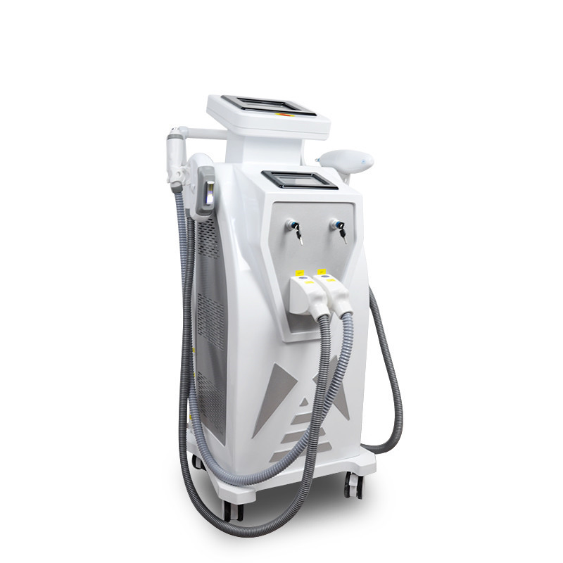 Equipamento de Beleza para Remoção de Tatuagem a Laser RF e Remoção de Pelo IPL em Salão de Beleza