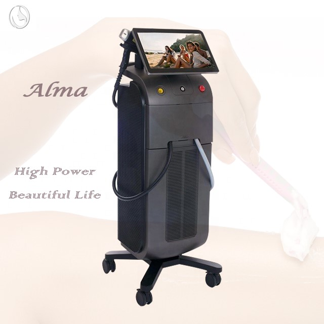 Dispositivo de Remoção de Cabelo a Laser Tamanho Grande do Ponto Grande Potência Laser Diodo 755 808 1064