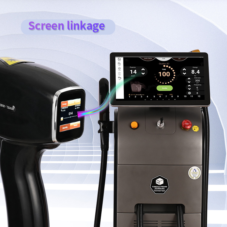 Dispositivo de Remoção de Pelo a Laser de Diodo IPL UK 2in1