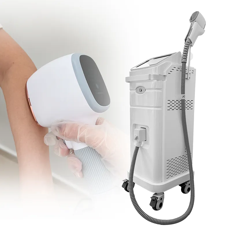 Equipamento de Salão de Beleza Epilador Corporal Depilação Laser Alexandrite 808 Máquina de Remoção de Pelo a Laser Diode